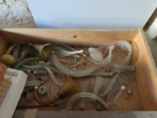 Pezzi ricambio vetro Murano