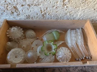 Pezzi ricambio vetro Murano