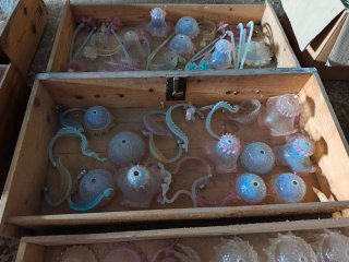 Pezzi ricambio vetro Murano