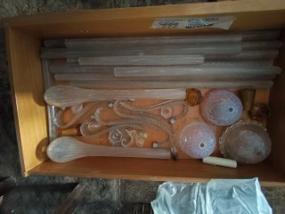 Pezzi ricambio vetro Murano