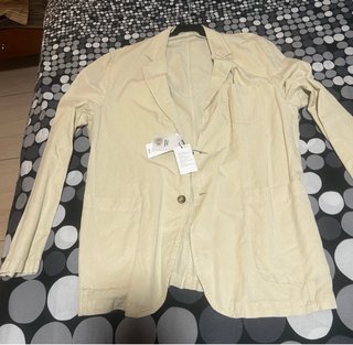 Americana Lino Mango Beige efecto lavado