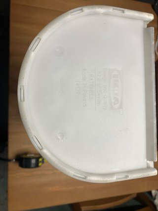 Soporte Bolsas Rationell Ikea Blanco