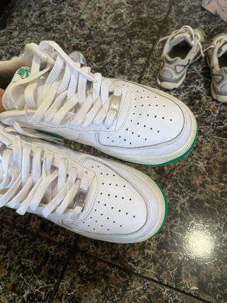 Nike Air Force 1 Blancas y Verdes