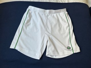 Conjunto de tenis Wimbledon blanco