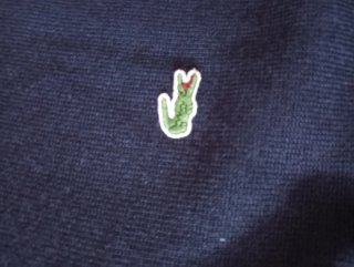 Chaleco Lacoste Negro V-Neck
