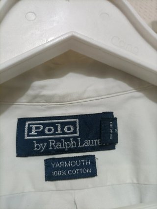 Camisa Polo Ralph Lauren Blanca Talla XL