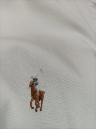 Camisa Polo Ralph Lauren Blanca Talla XL