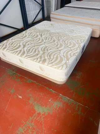 Base Tapizada 3D Colchón Tencel Visco