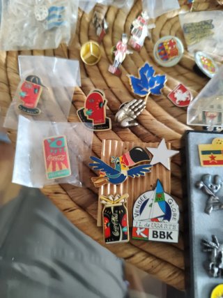 Lote de pins variados