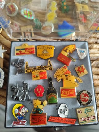 Lote de pins variados