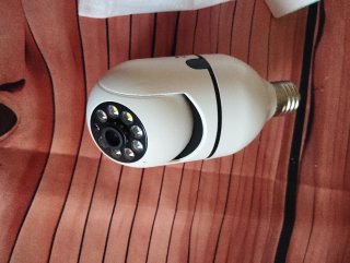 Cámara de vigilancia tipo bombilla