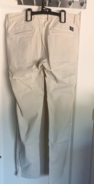 Pantalón Zara Chino Beige Talla 44