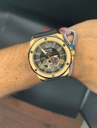 Bulova Marine Star Automatic "Open Heart"
