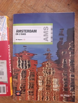 2 guías viajes Ámsterdam