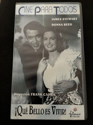 VHS ¡Qué Bello Es Vivir! (James Stewart)
