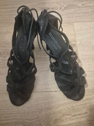 Sandalias de fiesta negras