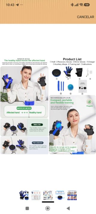 Guantes Roboticos Rehabilitación Ictus