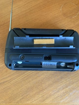 Radio Philips AE 2100 FM/MW Negra