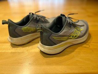 Zapatillas Saucony Peregrine 15 Gris/Verde Lima