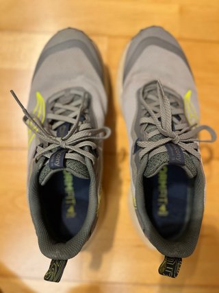 Zapatillas Saucony Peregrine 15 Gris/Verde Lima
