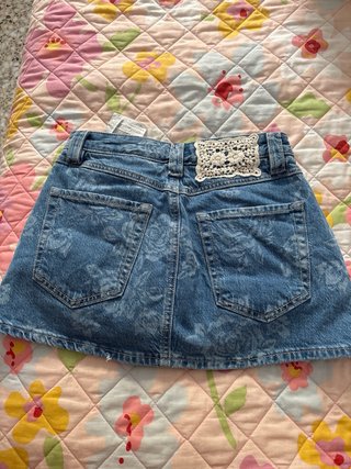 Falda vaquera Stradivarius Talla 32