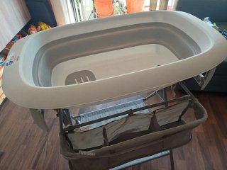 Bañera Plegable Twistshake Gris