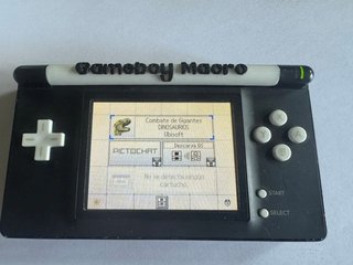Nintendo Game Boy Macro Negra y Blanca