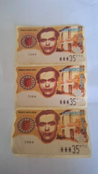 Sellos Federico García Lorca 35 Pts