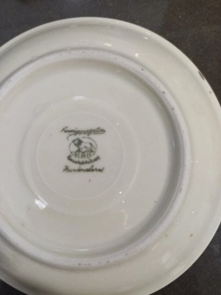 Juego de té porcelana fina alemana