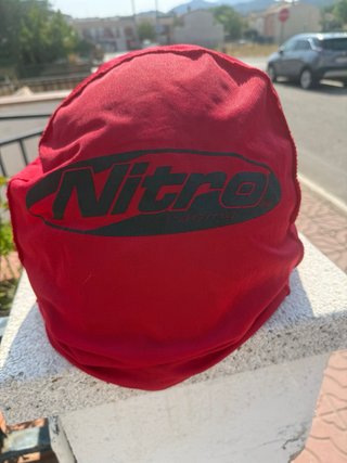 Casco Moto Nitro Gris