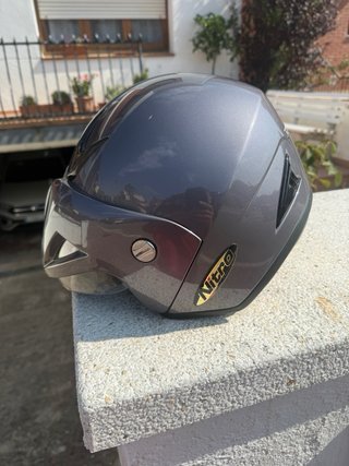 Casco Moto Nitro Gris