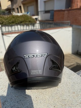 Casco Moto Nitro Gris