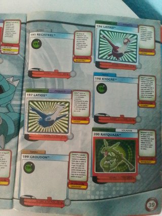 Álbum Pokémon Advanced Sticker Album
