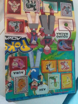 Álbum Pokémon Advanced Sticker Album