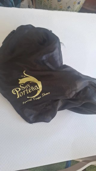 Zapatos Tango Soy Porteña Originales Naranja Dorad