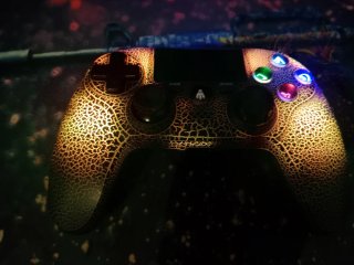 Mando PS4 multicolor