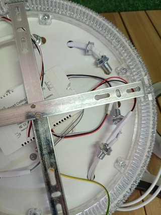Caufloce 95cm Lamparas Ventilador De Techo RGB