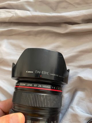 Canon EF 24-105mm f/4 L IS USM problema flex