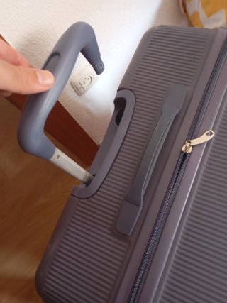 Maleta Massimo Dutti Gris 70x50x29