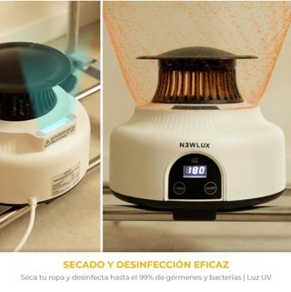 Newlux - Secadora de Ropa Eléctrica Portátil