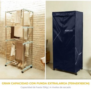 Newlux - Secadora de Ropa Eléctrica Portátil