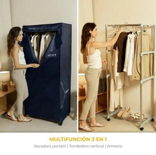 Newlux - Secadora de Ropa Eléctrica Portátil