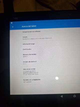 Tablet Sony Nero