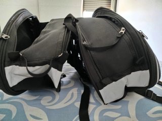 Alforjas blandas para moto