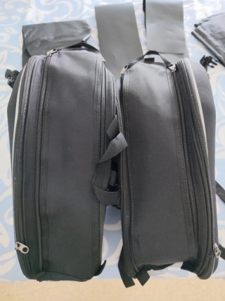 Alforjas blandas para moto