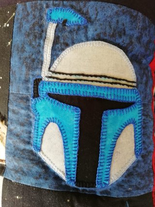 Dos Cojines Star Wars de Patchwork