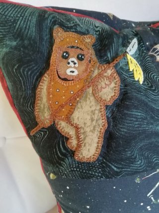 Dos Cojines Star Wars de Patchwork