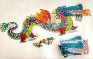 Puzzle Dragón Gigante Infantil Djeco