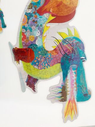 Puzzle Dragón Gigante Infantil Djeco