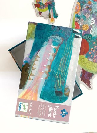 Puzzle Dragón Gigante Infantil Djeco